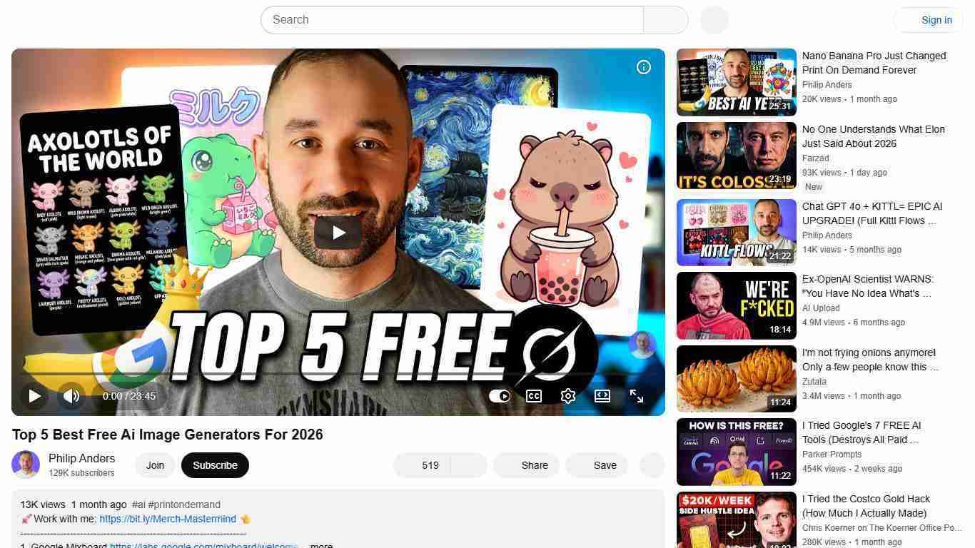 Top 5 Best Free Ai Image Generators For 2026 - YouTube